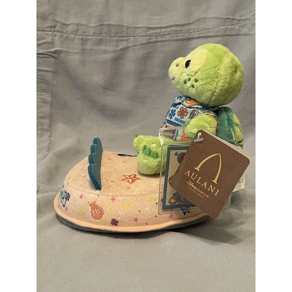 NEW Walt Disney Aulani Resort Duffy Friends Olu‎ Mel Plush Cell Phone Holder